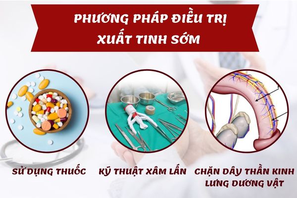 Có nhiều phương pháp điều trị xuất tinh sớm phổ biến hiện nay