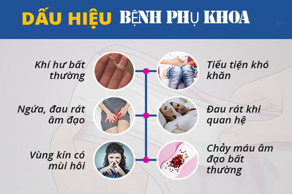 Các triệu chứng bệnh phụ khoa