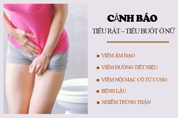 Cảnh báo tiểu rát – tiểu buốt ở nữ giới dấu hiệu bệnh lý